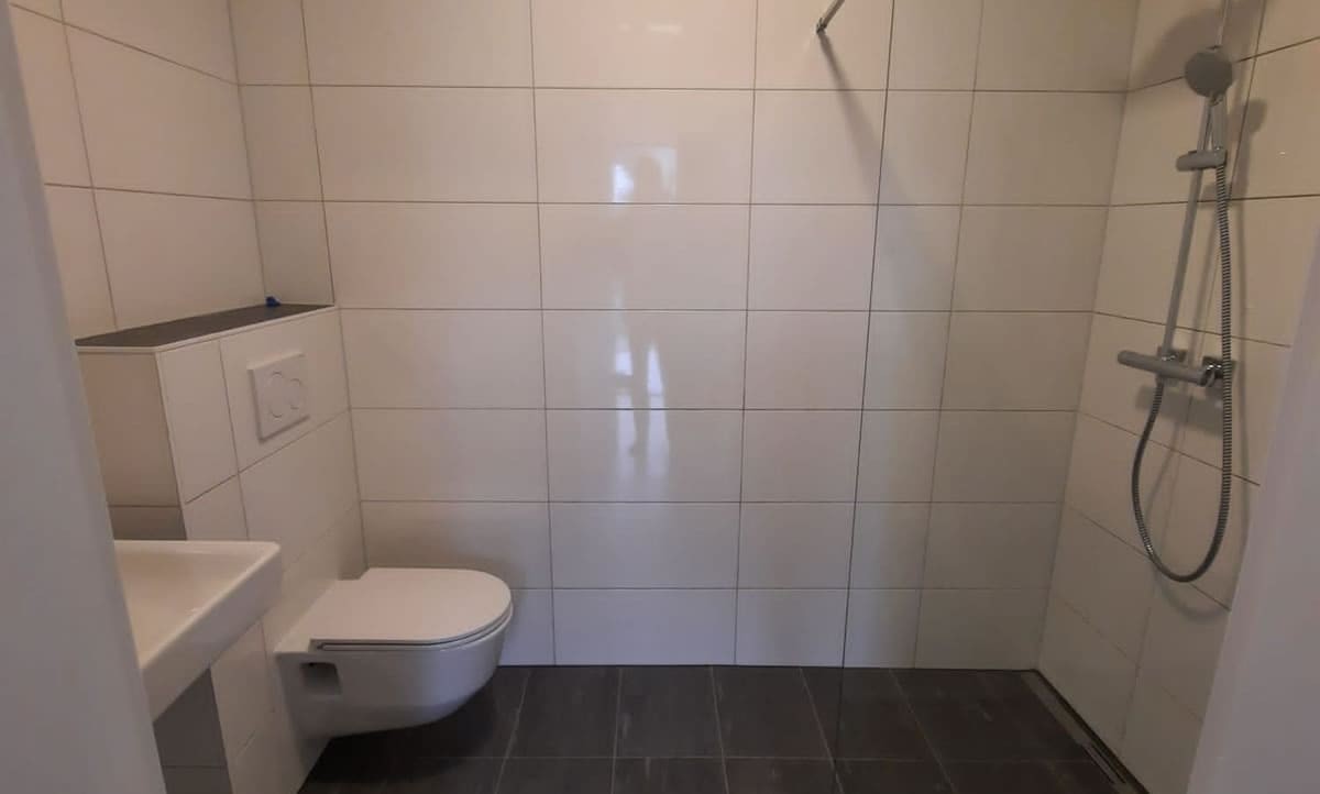 Badezimmer im Neubau in Gröbming